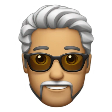 Latinoamericano,gafas y barba sticker