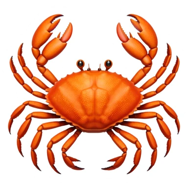 Eight legged crab sticker