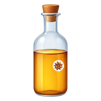 Flaxseed oil sticker