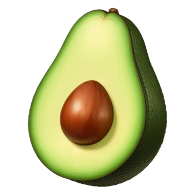 aguacate con labios  sticker