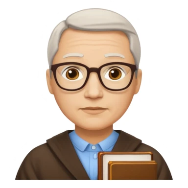 mdidle aged, The wise librarian sticker