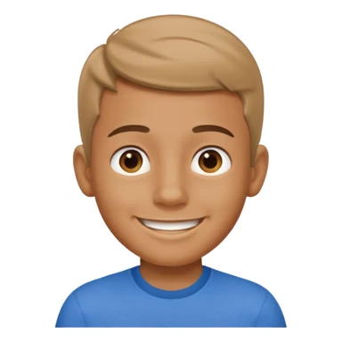 Boy saying 67 sticker