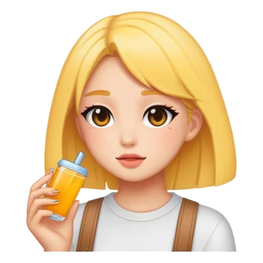 Aesthetic girl vibes sticker