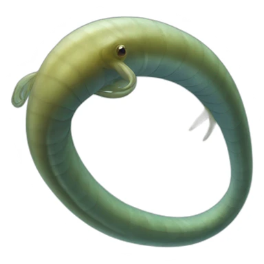 deep sea eel sticker