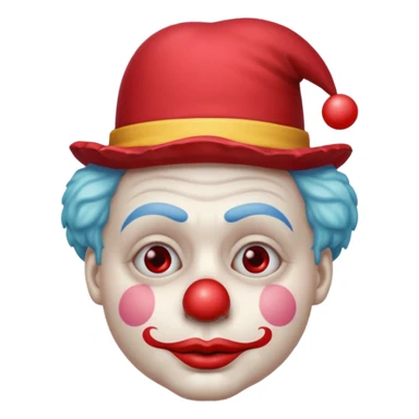 Palhaço triste sticker