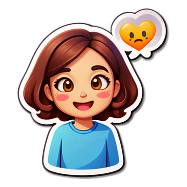 Emoji expressing my feelings for my fiancée  sticker