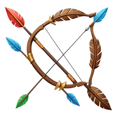 flecha de arco  sticker