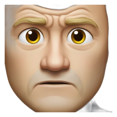 Donald Tusk serious sticker