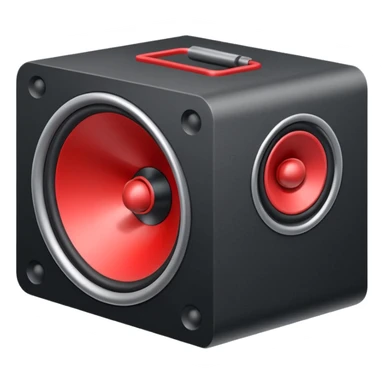 mac os icon audio speaker forbidden mute isometric red mark sticker