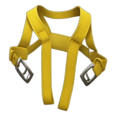 ceinture jaune sticker