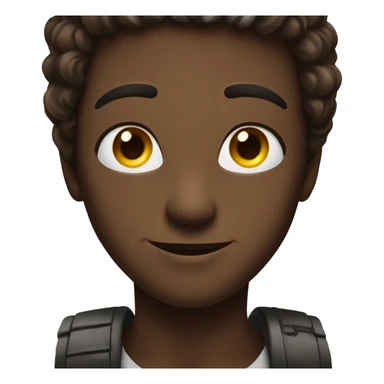 Shiny-with-happiness-dark-brown-eyes sticker