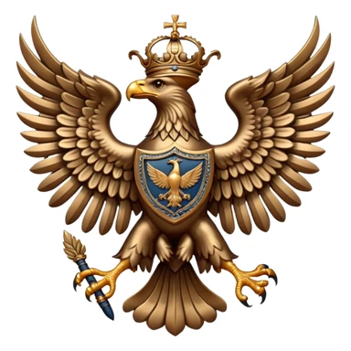 Napoleonic French Imperial Eagle sticker