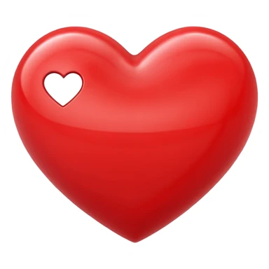 Heart message reaction sticker