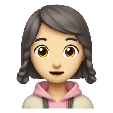 kawaii yaying person sticker