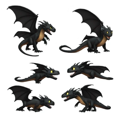 Dragon (Toothless) sticker