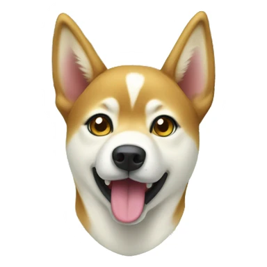 Japanese Sheba Inu Christmas  sticker