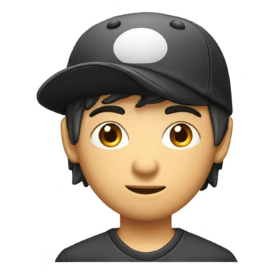 billard, mongole , 20 ans, yeux bridés, cheveux longs frisés, casquette noir sticker