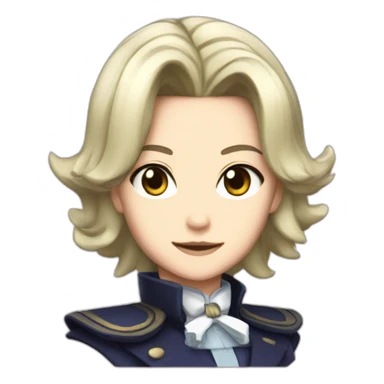ace attorney pearl fey sticker