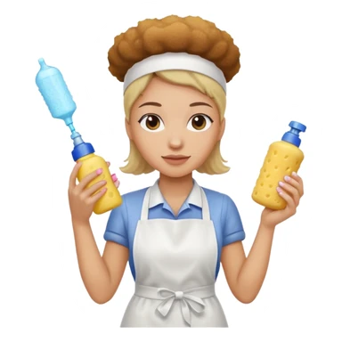 Mum chores accessories sticker