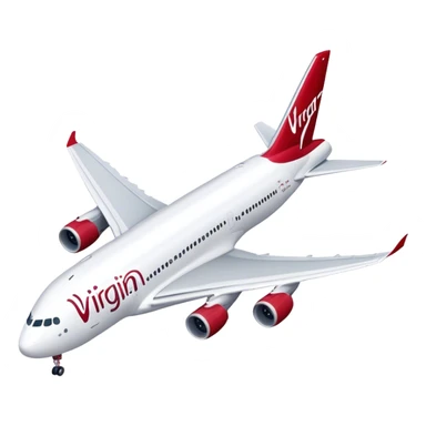 Virgin Atlantic plane sticker
