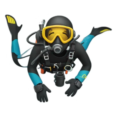 Scuba dive sticker