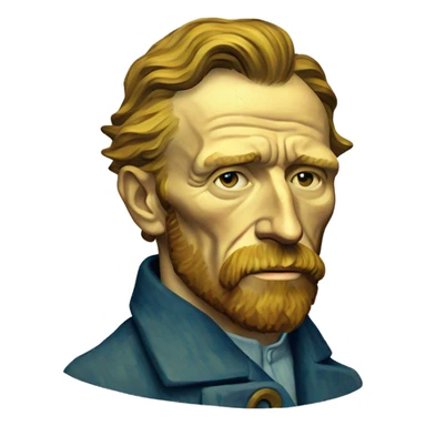 Vincent Van Gogh emoji sticker