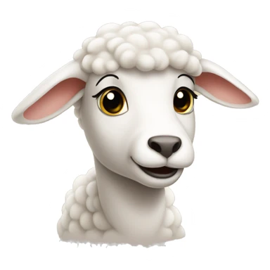 Mary had little lamb  sticker