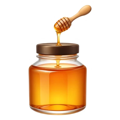 a skincare with orange honey inside sticker