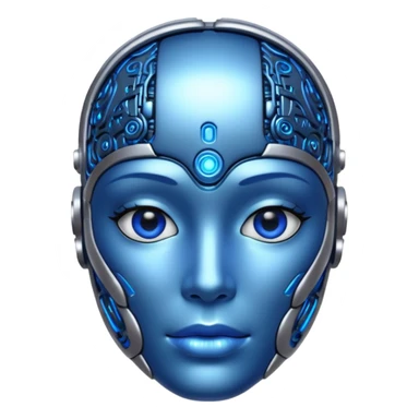 A papet scriming AI AI sticker