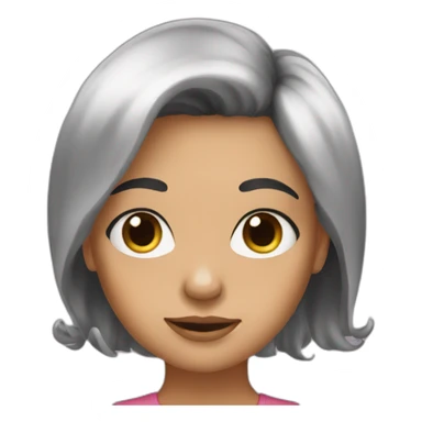 My Mum black hairs sticker