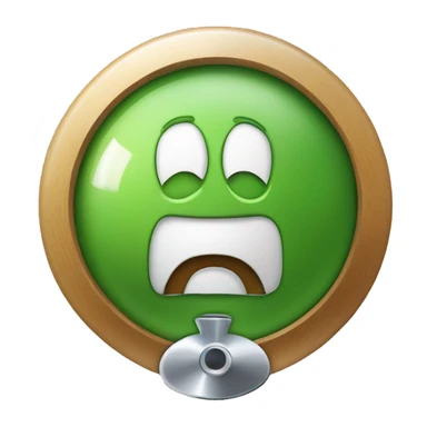 ringer, a notification bell logo,for a social media website sticker
