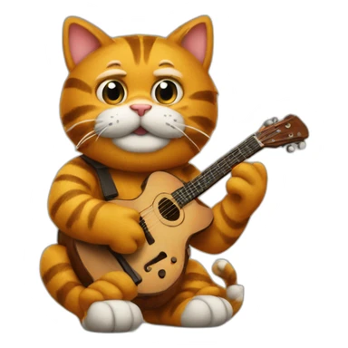 Garfield on a Spieler sticker