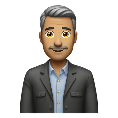 a man with his project architect stuff sticker