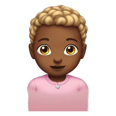 Baby pinkheart sticker