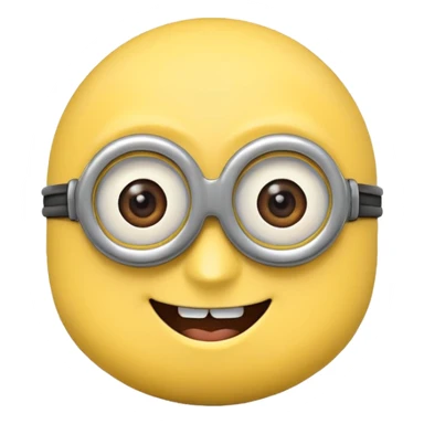 Minion emoji small sticker