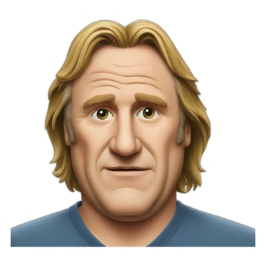 Depardieu sticker