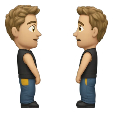 Tiresome blows man  sticker