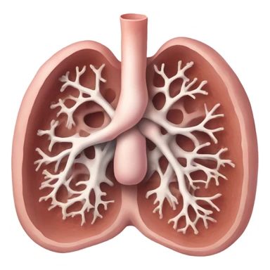 Lungs cross section   sticker