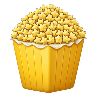 popcorn kernel sticker