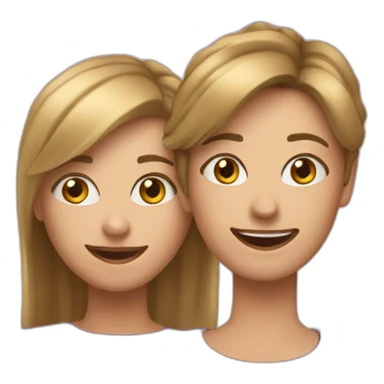 Deux meilleurs amies sticker