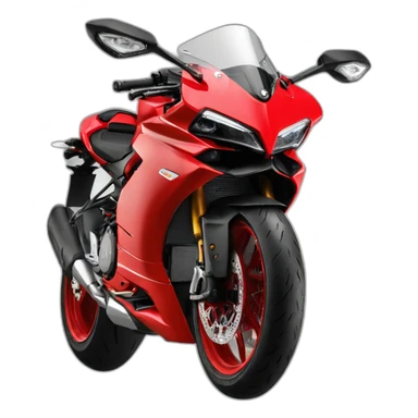 red ducati supersport sticker