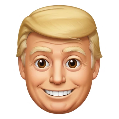 Trump saying April fools  sticker