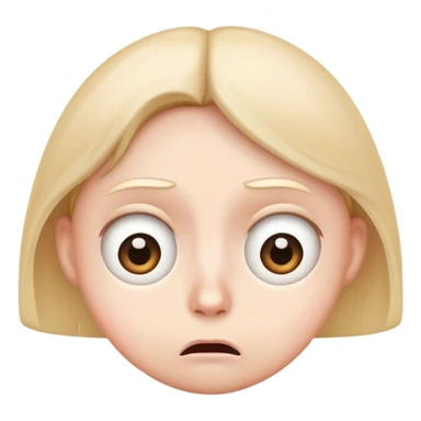 ANXIETY FACE EMOJI (FROM MOVIE INSIDE OUT 2) sticker