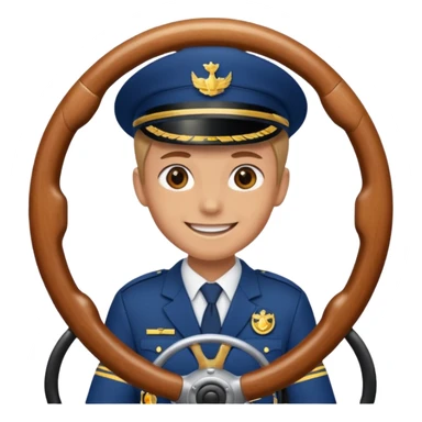 trabajando conductor sticker