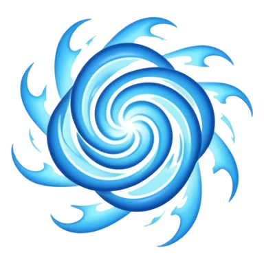 magic blast blue vfx sticker