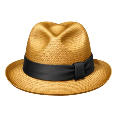 Straw hat  sticker