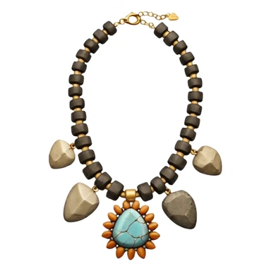 stone age necklace without human skeleton sticker