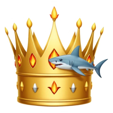         👑
   🦈🔥🔥🔥🦈
  🦈🔥  👁️  🔥🦈
   🦈🔥🔥🔥🦈

 sticker