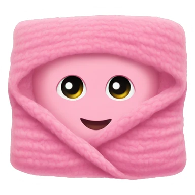 Pink cozy blanket sticker