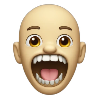 jaw - mewing sticker